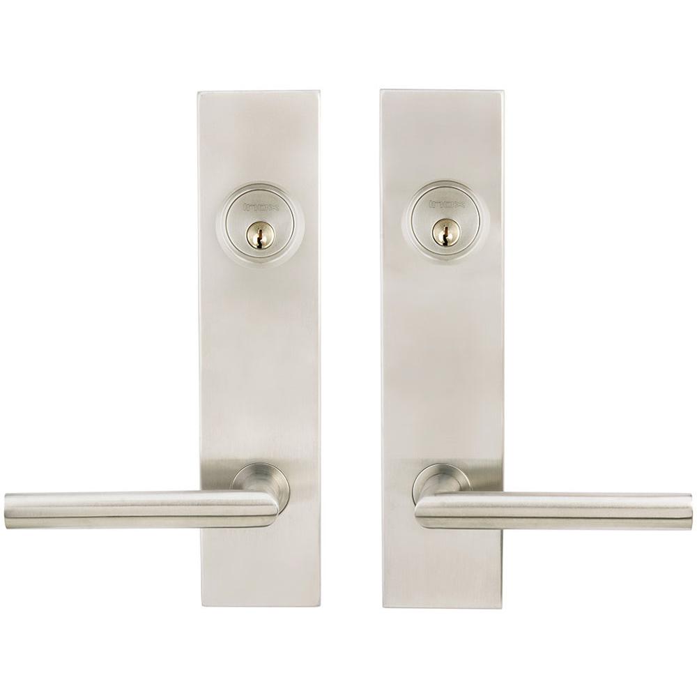INOX - SF 105 Frankfurt,TL4 Entry,Double Cyl 2-3/4'' BS,32D - Satin Stainless Steel