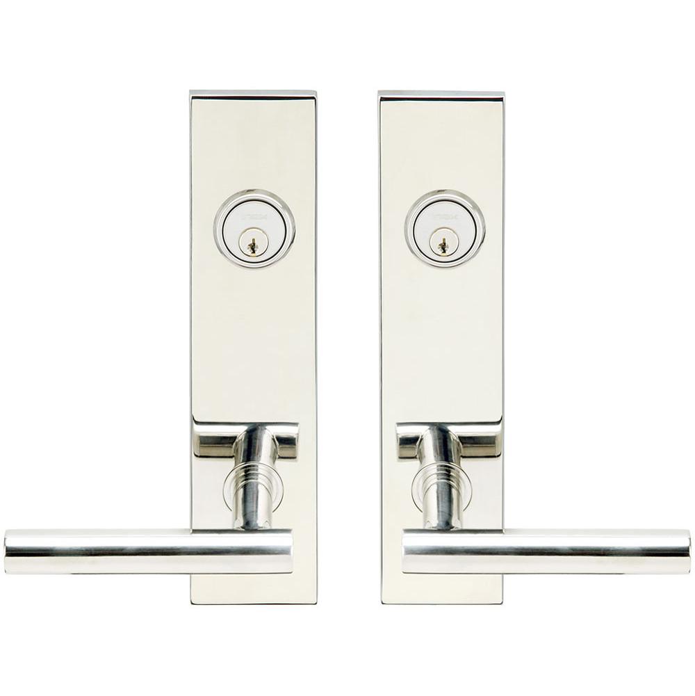 INOX - SF 106 Copenhagen,TL4 Entry,Double Cyl 2-3/8'' BS,32 - Polished Stainless Steel