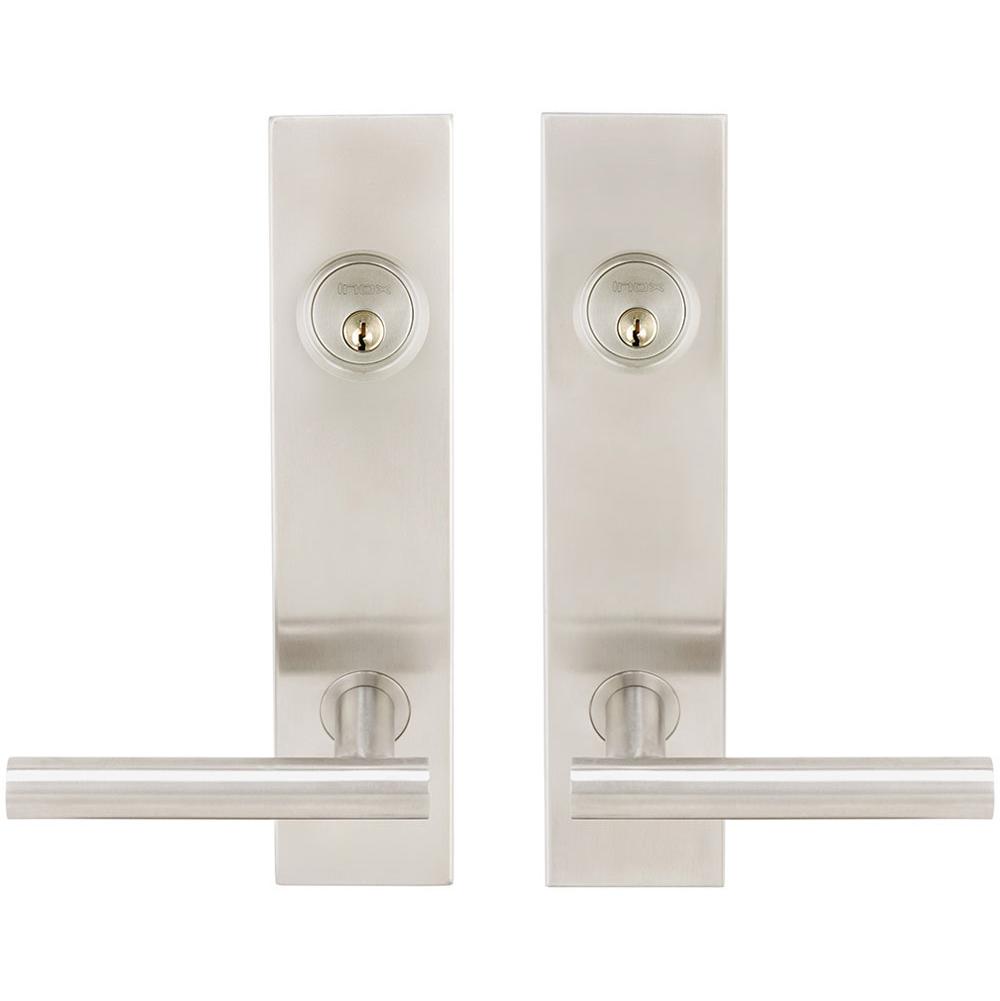 INOX - SF 106 Copenhagen,TL4 Entry,Double Cyl 2-3/4'' BS,32D - Satin Stainless Steel