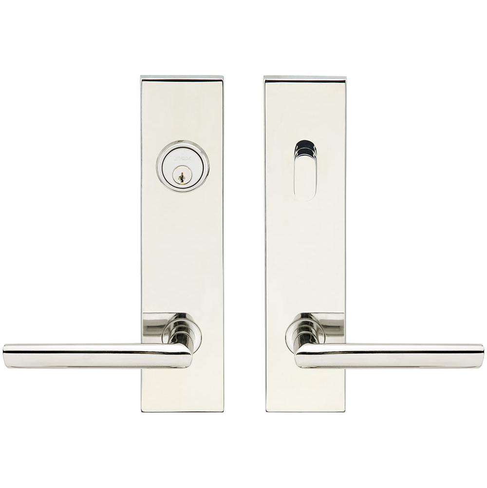 INOX - SF 107 Stockholm,TL4 Entry,Single Cyl 2-3/8'' BS,32,LH - Polished Stainless Steel
