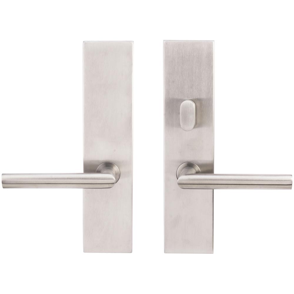 INOX - SF 107 Stockholm, TL4 w/Privacy Bolt, 2-3/4'' BS,32D,RH - Satin Stainless Steel
