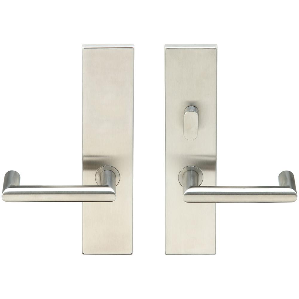 INOX - SF 109 Stuttgart, TL4 w/Privacy Bolt, 2-3/8'' BS,32D,RH - Satin Stainless Steel