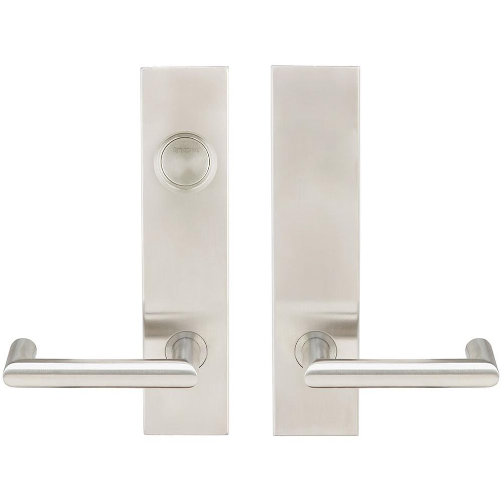 INOX - SF 109 Stuttgart, Dummy Entry, 32D, LH - Satin Stainless Steel