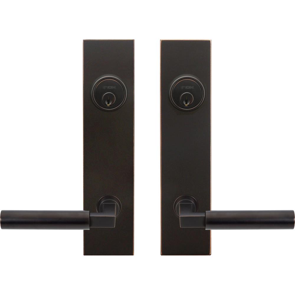 INOX - SF 221 Aurora,TL4 Entry,Double Cyl 2-3/4'' BS,10B - Oil Rubbed Bronze