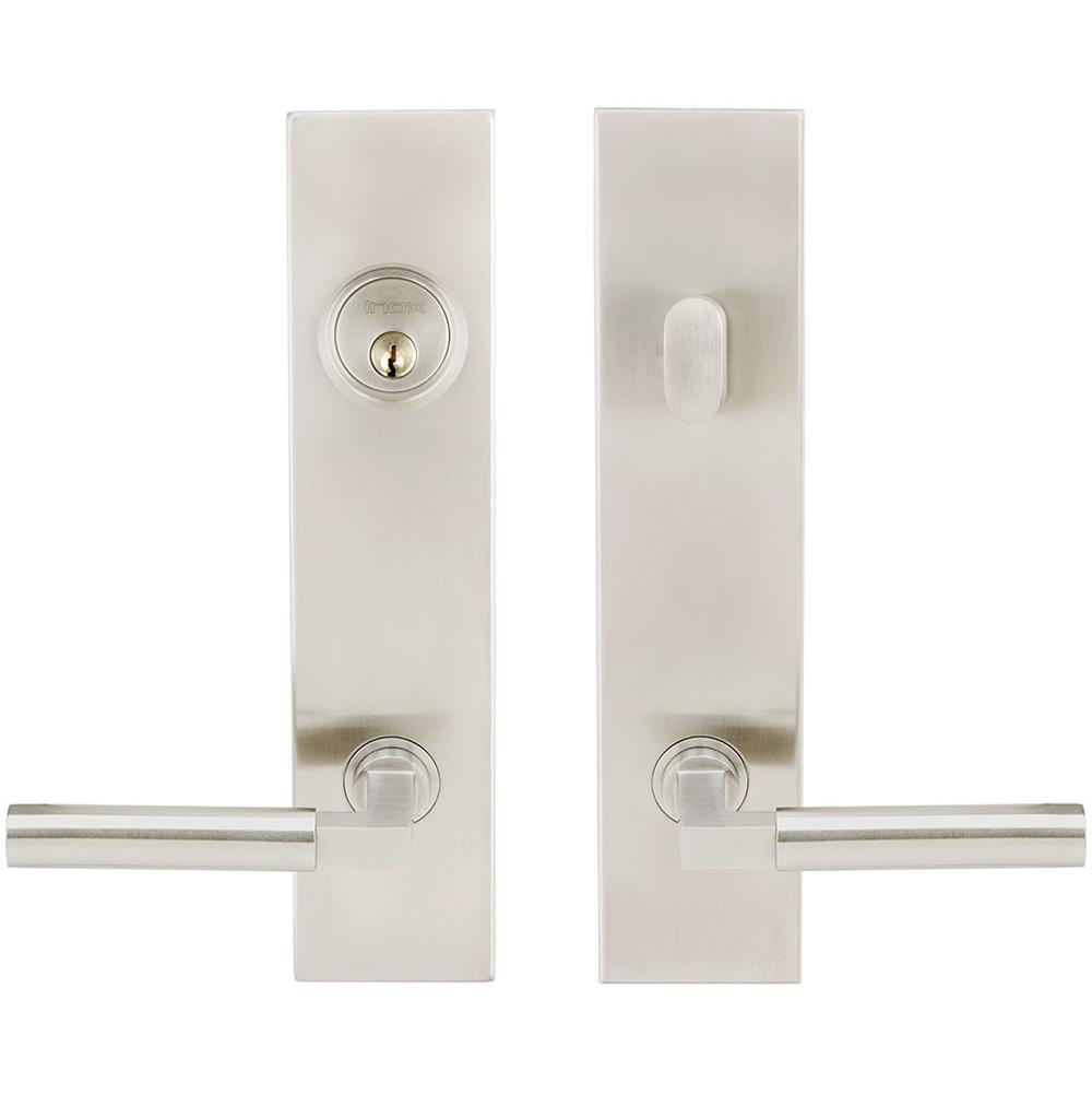 INOX - SF 221 Aurora,TL4 Entry,Single Cyl 2-3/4'' BS,32D,RH - Satin Stainless Steel