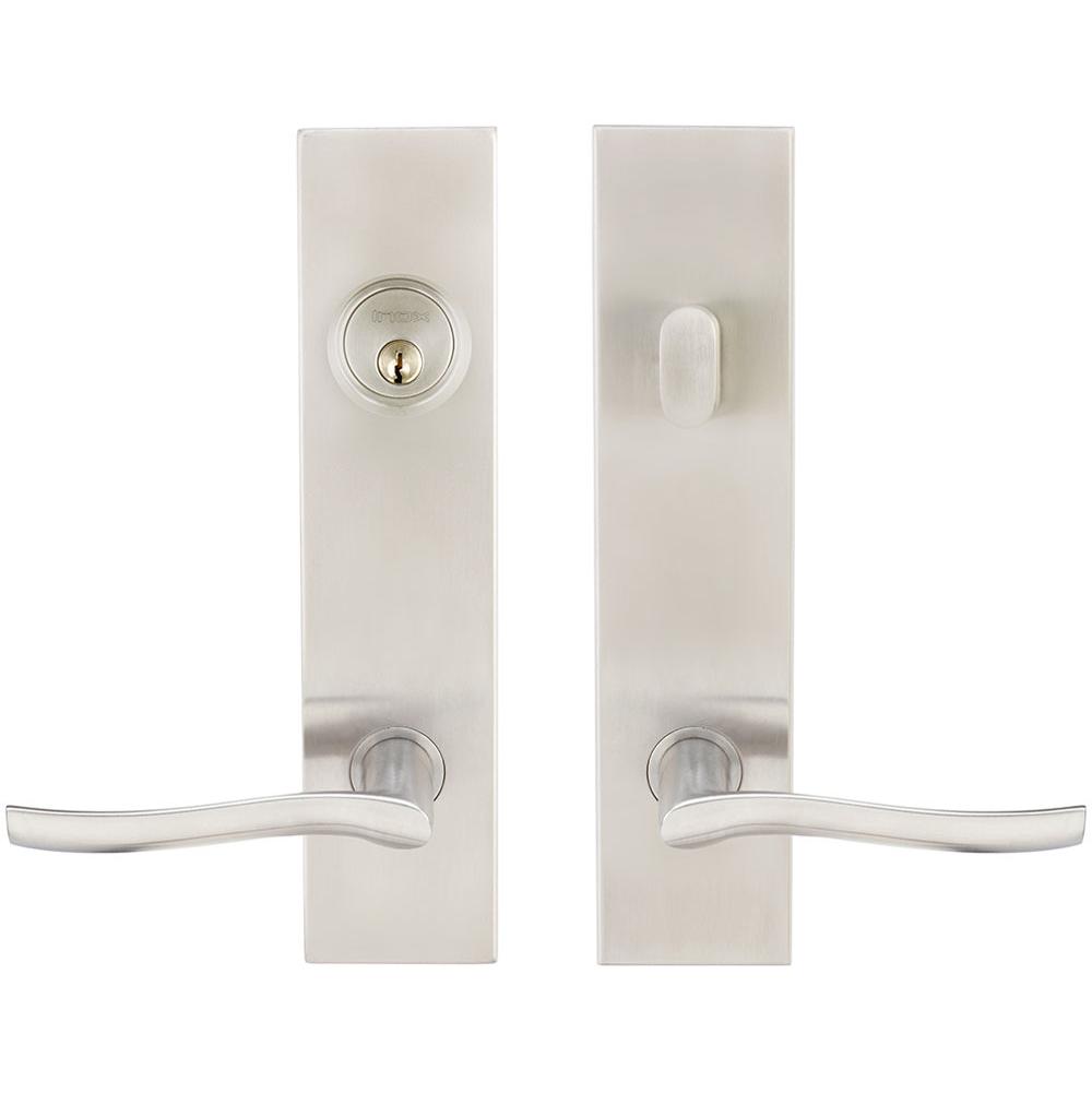 INOX - SF 225 Waterfall,TL4 Entry,Single Cyl 2-3/4'' BS,32D,RH - Satin Stainless Steel
