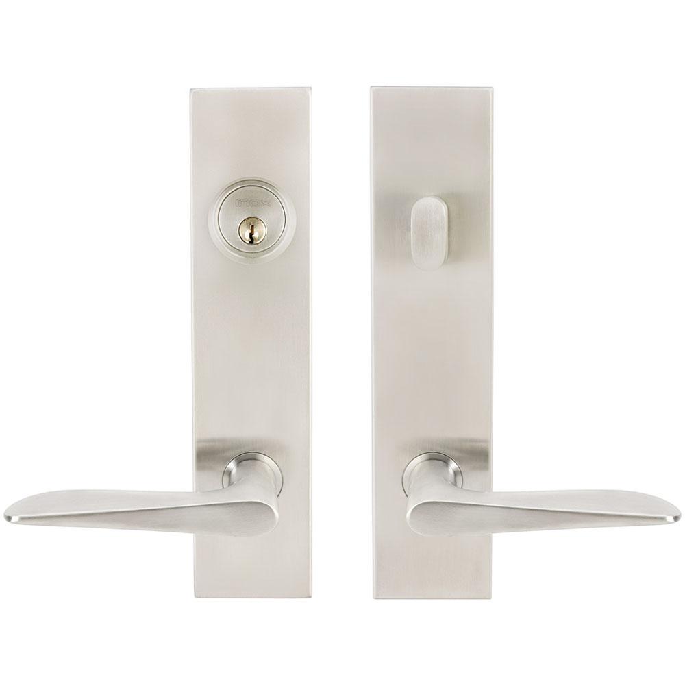 INOX - SF 344 Ecco,TL4 Entry,Single Cyl 2-3/8'' BS,32D,LH - Satin Stainless Steel