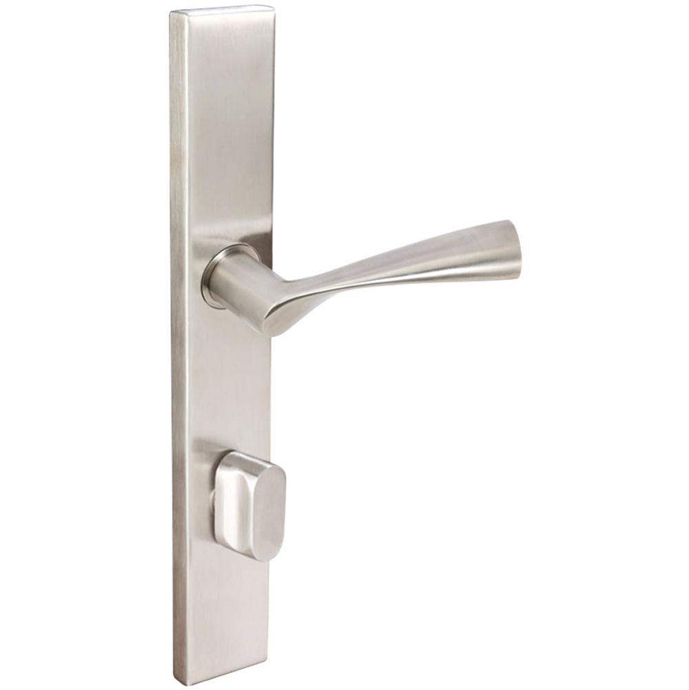 INOX - MU Multipoint 211 Breeze US Entry Lever High US32D LH - Satin Stainless Steel