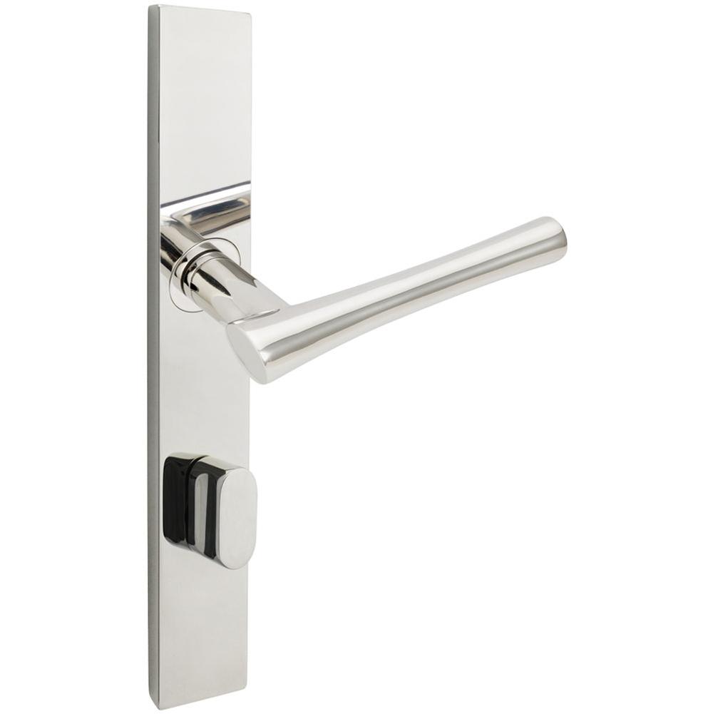 INOX - MU Multipoint 214 Champagne US Patio Lever High US32 LH - Polished Stainless Steel