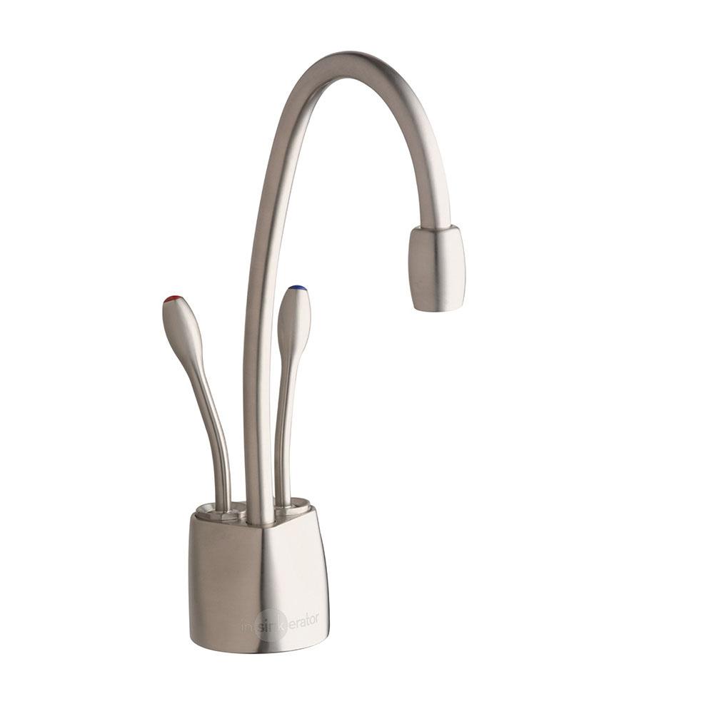 InSinkErator - Indulge Contemporary F-HC1100 Instant Hot/Cool Water Dispenser Faucet in Satin Nickel - Satin Nickel