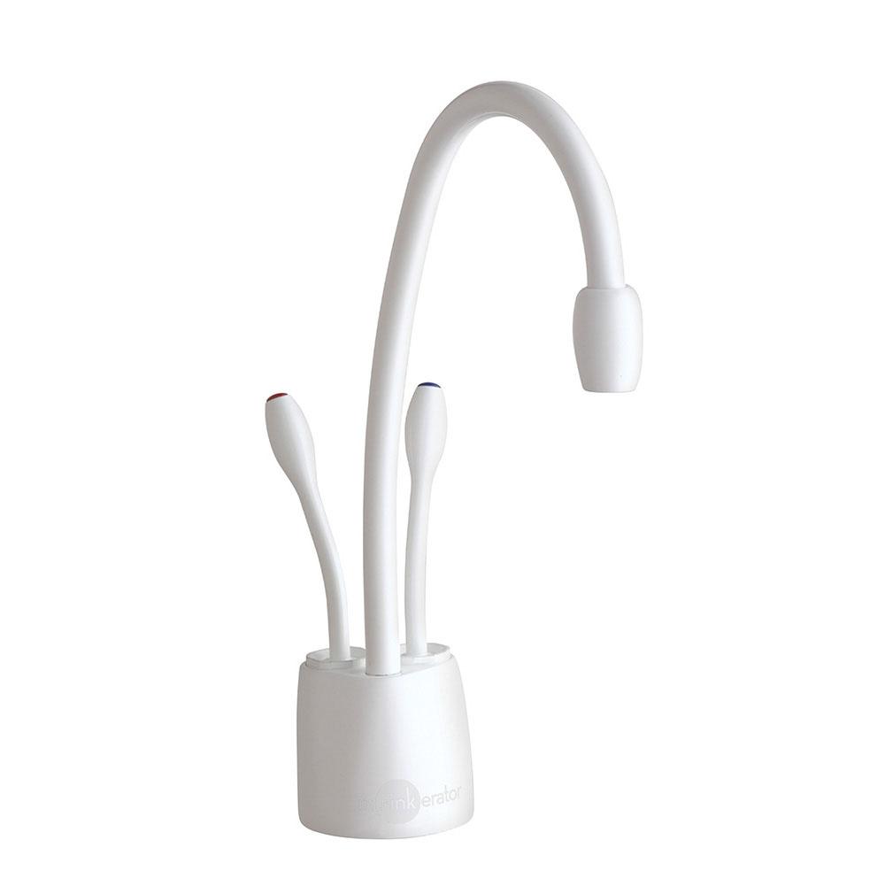 InSinkErator - Indulge Contemporary F-HC1100 Instant Hot/Cool Water Dispenser Faucet in White - White