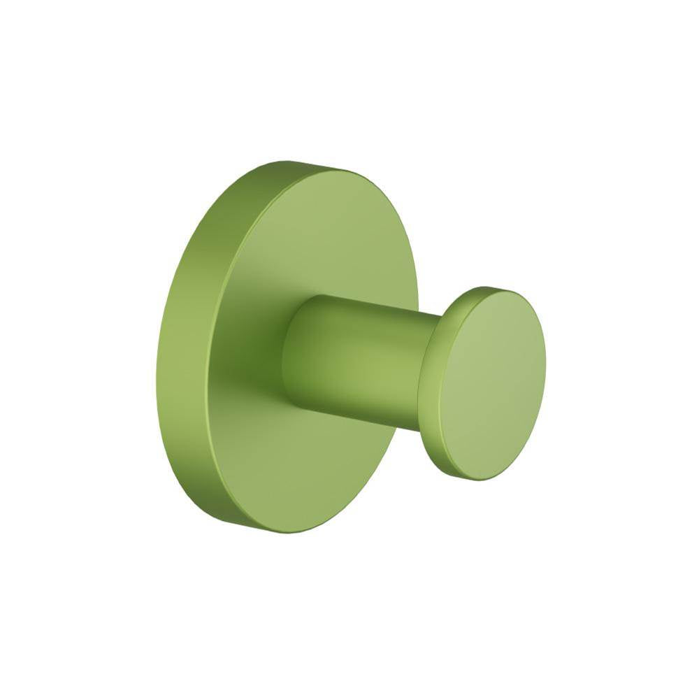 Isenberg By Flusso - Brass Bathroom Towel / Robe Hook - Isenberg Green