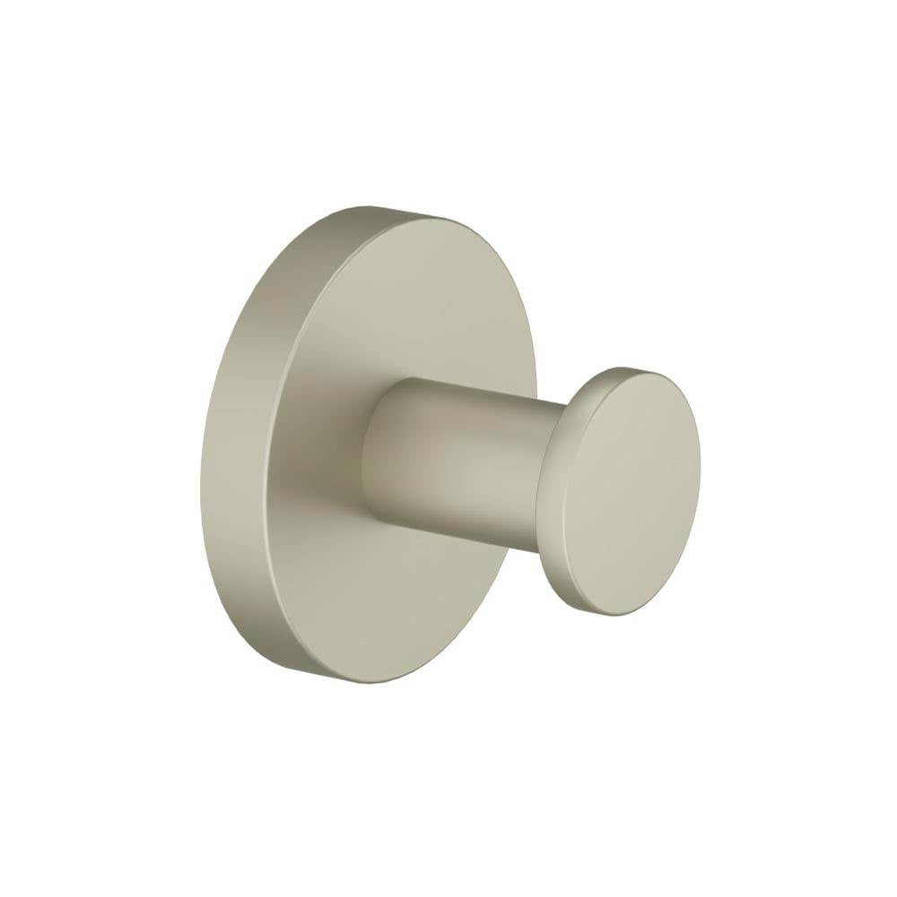 Isenberg By Flusso - Brass Bathroom Towel / Robe Hook - Light Verde