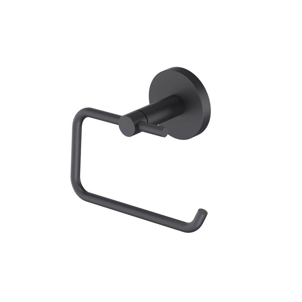 Isenberg By Flusso - Brass Toilet Paper Holder - Dark Grey