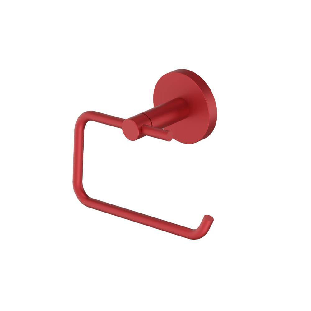 Isenberg By Flusso - Brass Toilet Paper Holder - Deep Red