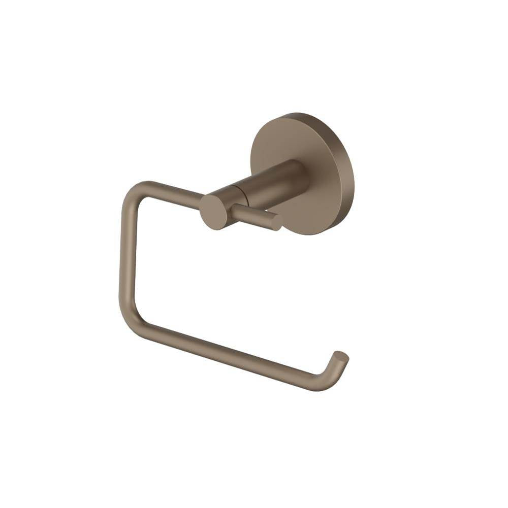 Isenberg By Flusso - Brass Toilet Paper Holder - Dark Tan