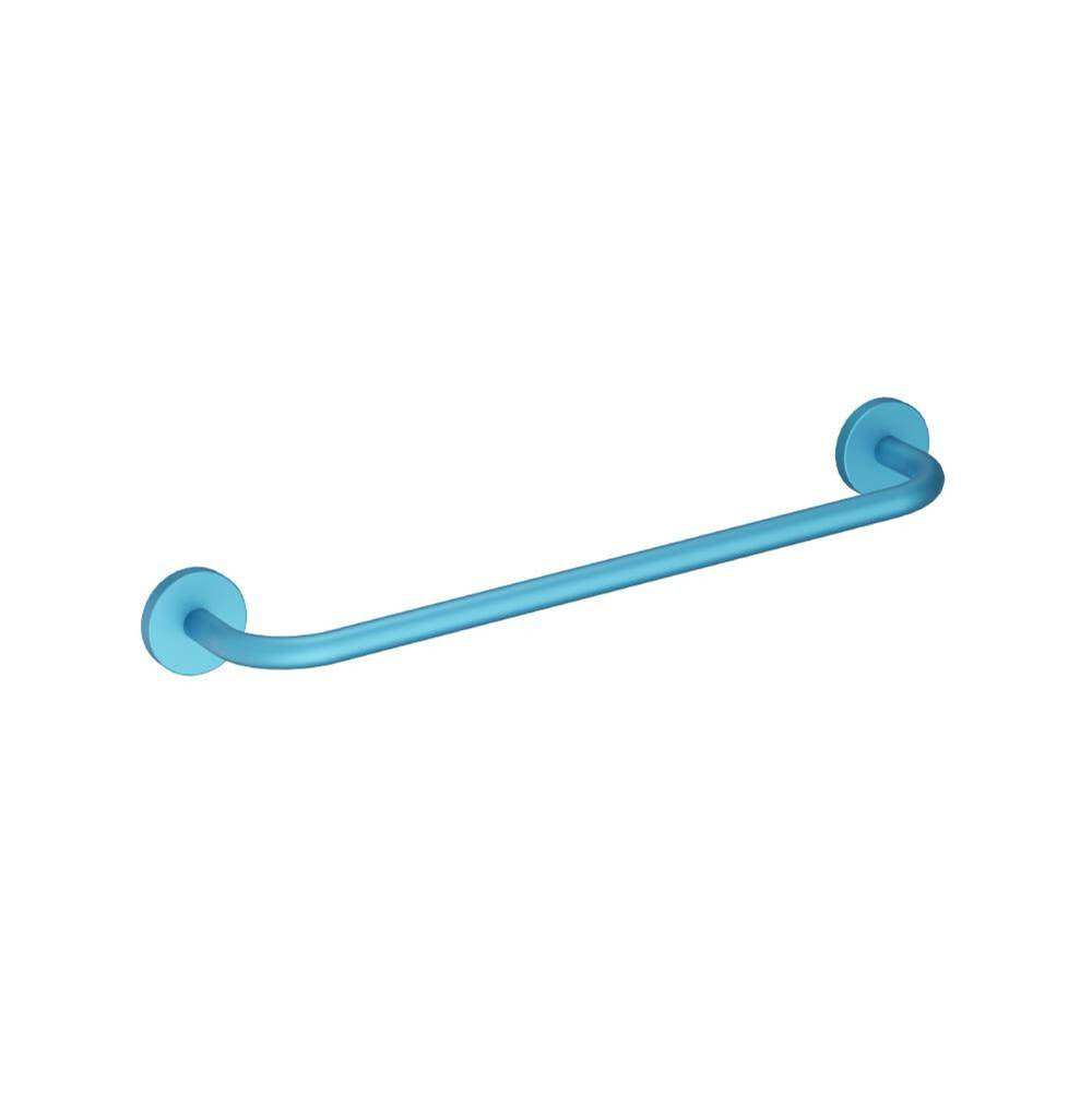 Isenberg By Flusso - Brass Towel Bar - 18'' - Sky Blue