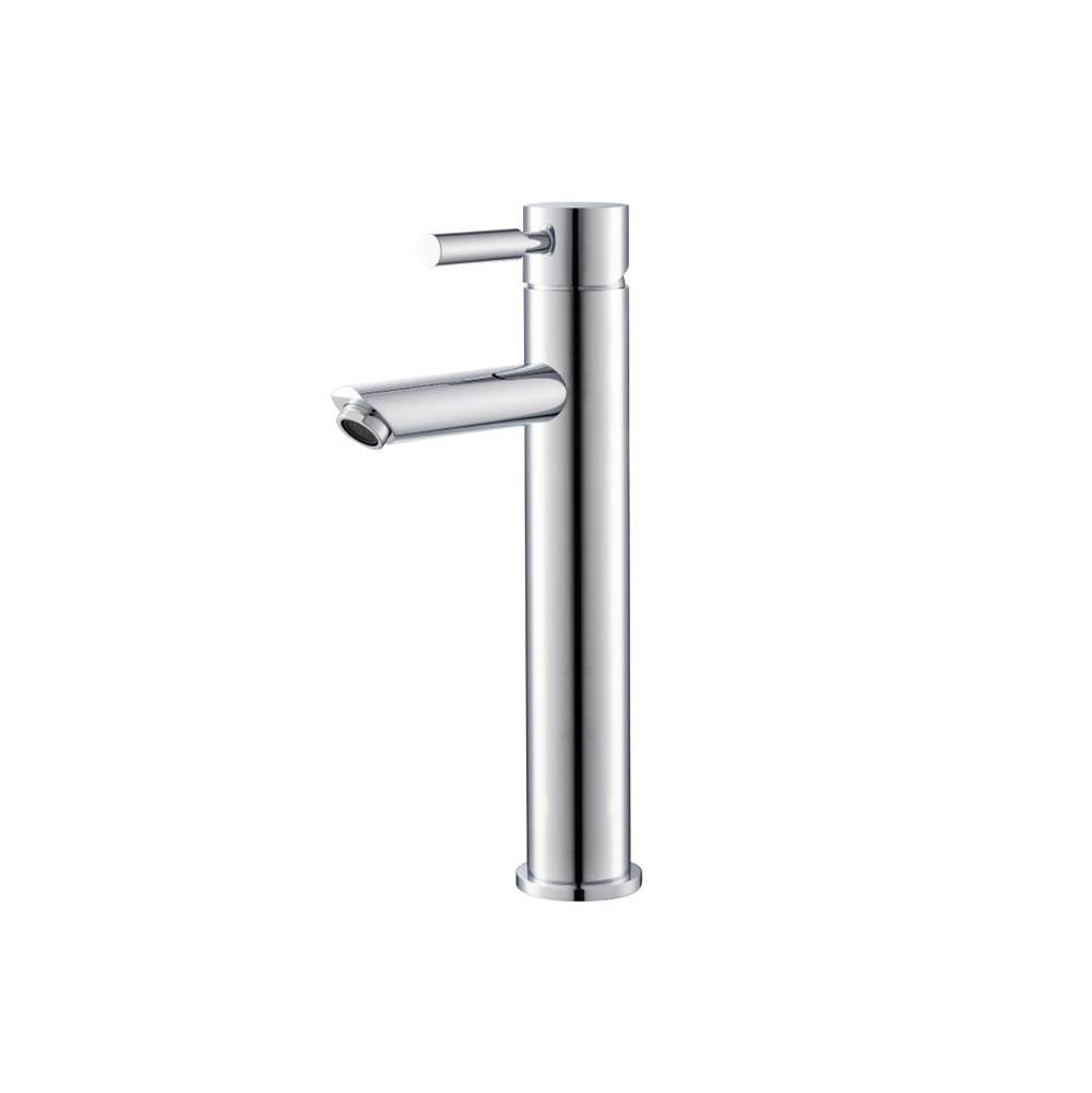 Isenberg By Flusso - Single Hole Vessel Faucet - Brushed Nickel PVD