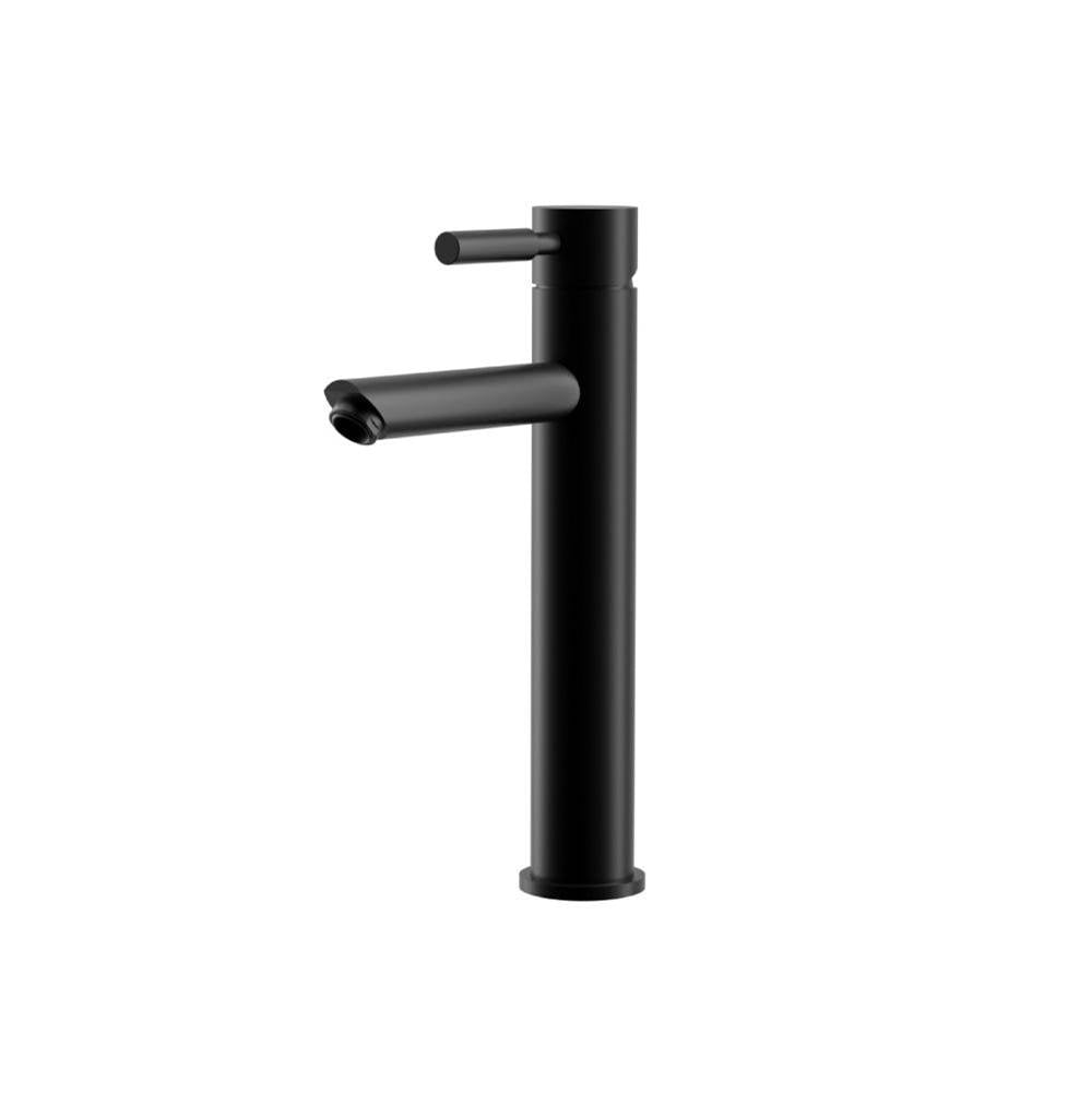 Isenberg By Flusso - Single Hole Vessel Faucet - Gloss Black