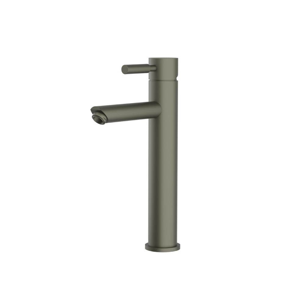 Isenberg By Flusso - Single Hole Vessel Faucet - Gun Metal Grey