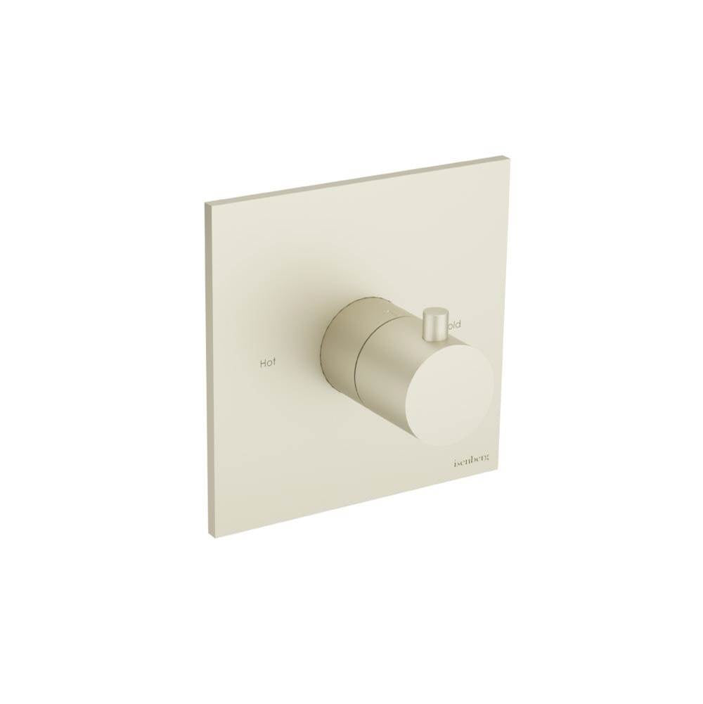 Isenberg By Flusso - 3/4'' Thermostatic Valve With Trim - Light Tan