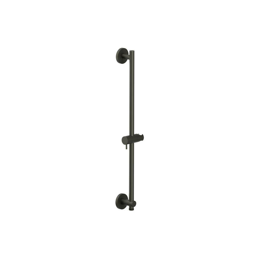 Isenberg By Flusso - Shower Slide Bar With Integrated Wall Elbow - Dark Green