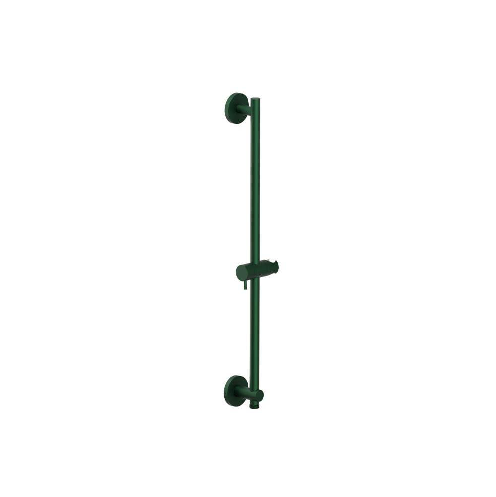 Isenberg By Flusso - Shower Slide Bar With Integrated Wall Elbow - Leaf Green