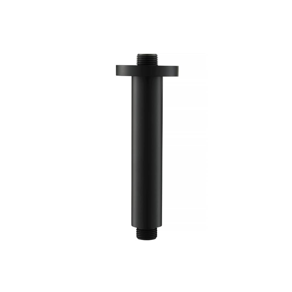 Isenberg By Flusso - Ceiling Mount Shower Arm - 6'' - Matte Black