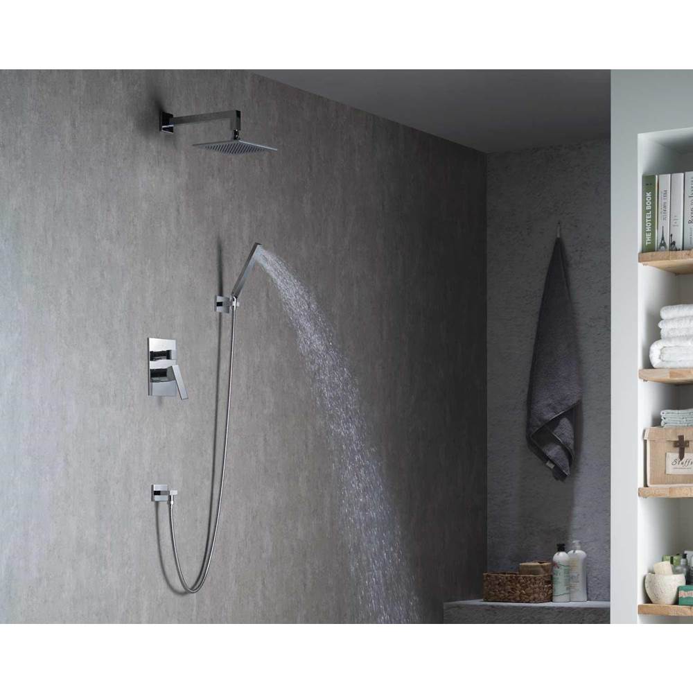 Tub / Shower Trim With Pressure Balance Valve & Integrated 2-Way Diverter - 2-Output