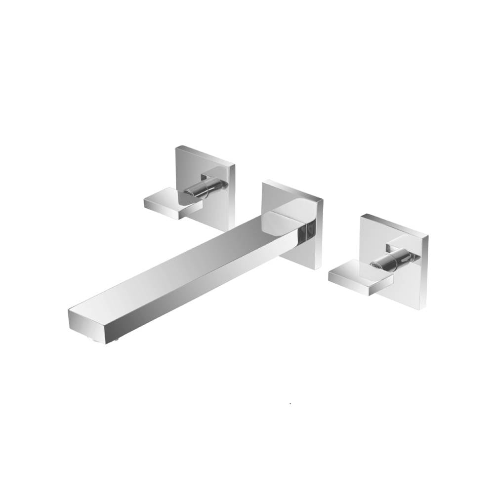 Isenberg By Flusso - Trim For Two Handle Wall Mounted Tub Filler - Polished Nickel PVD