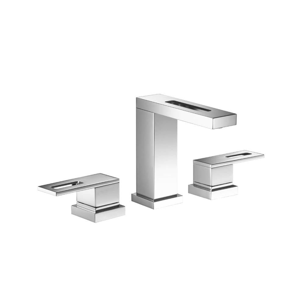 Isenberg By Flusso - Three Hole 8'' Widespread Two Handle Bathroom Faucet - Matte Black