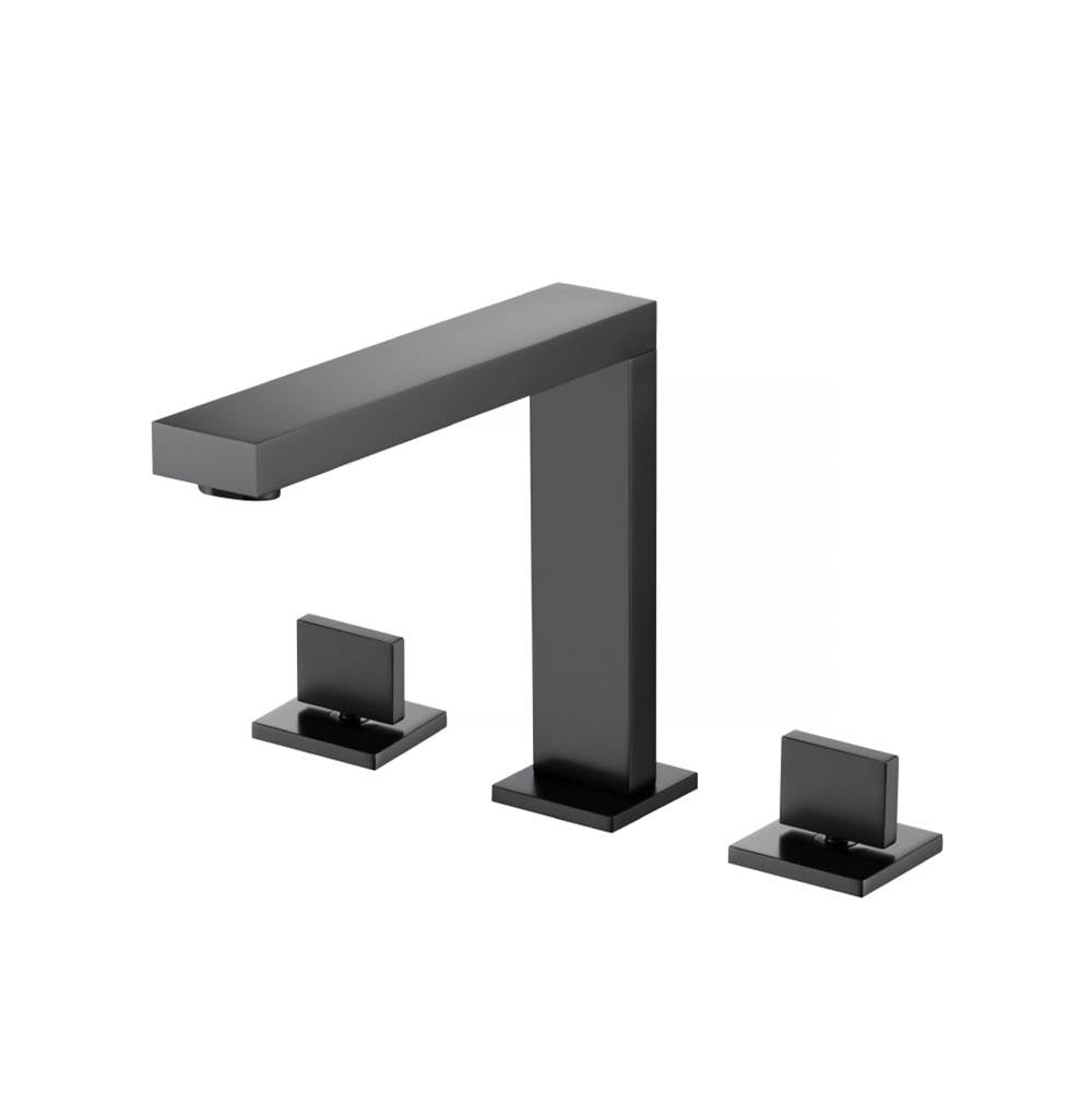 Isenberg By Flusso - 3 Hole Deck Mount Roman Tub Faucet - Matte Black