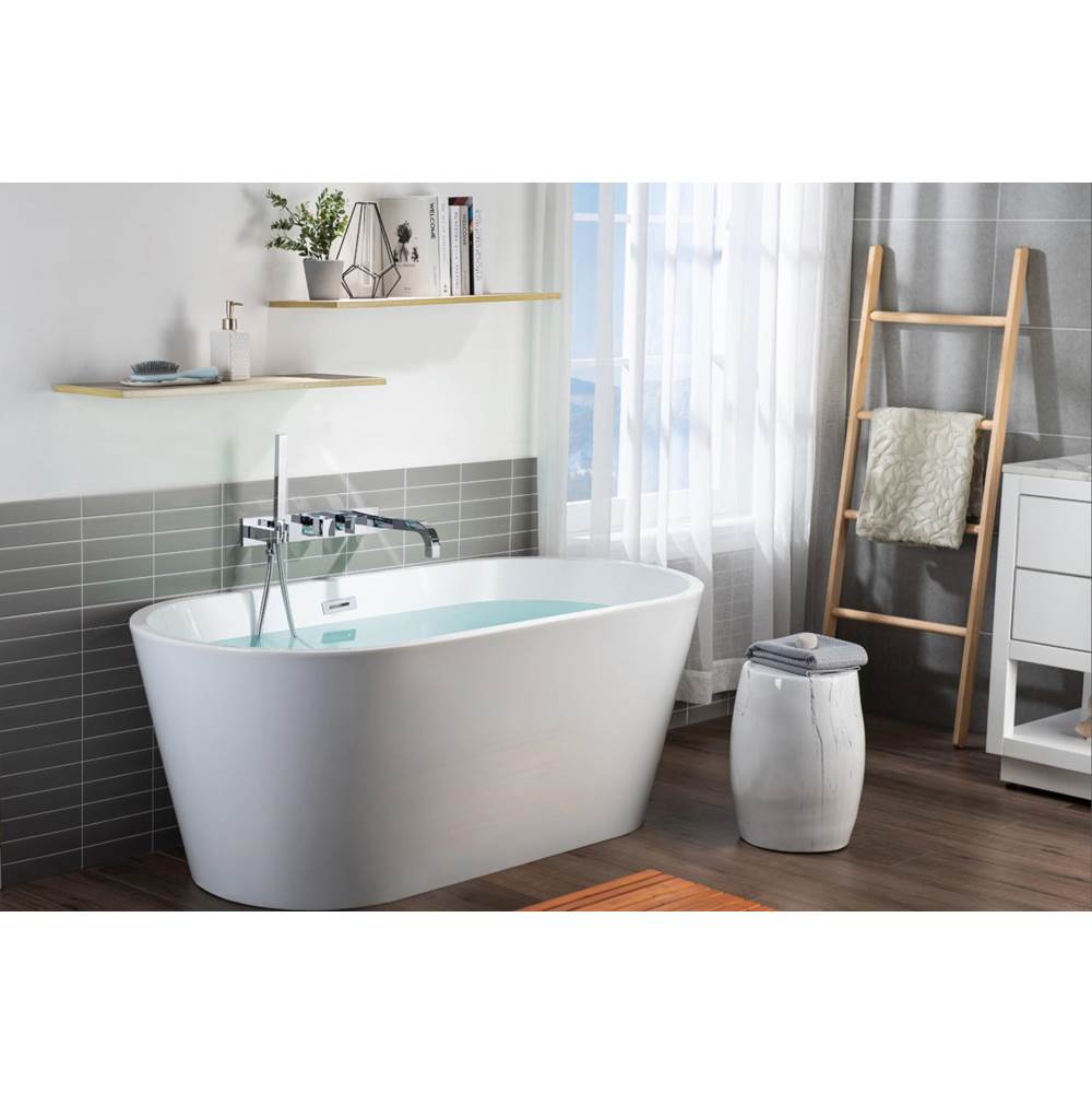 Wall Mount Tub Filler With Hand Shower