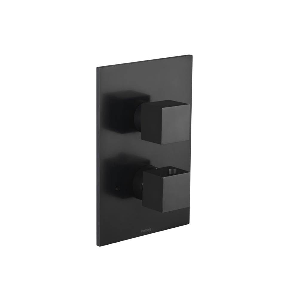 Isenberg By Flusso - 3/4'' Thermostatic Shower Valve & Trim - 1 Output - Matte Black
