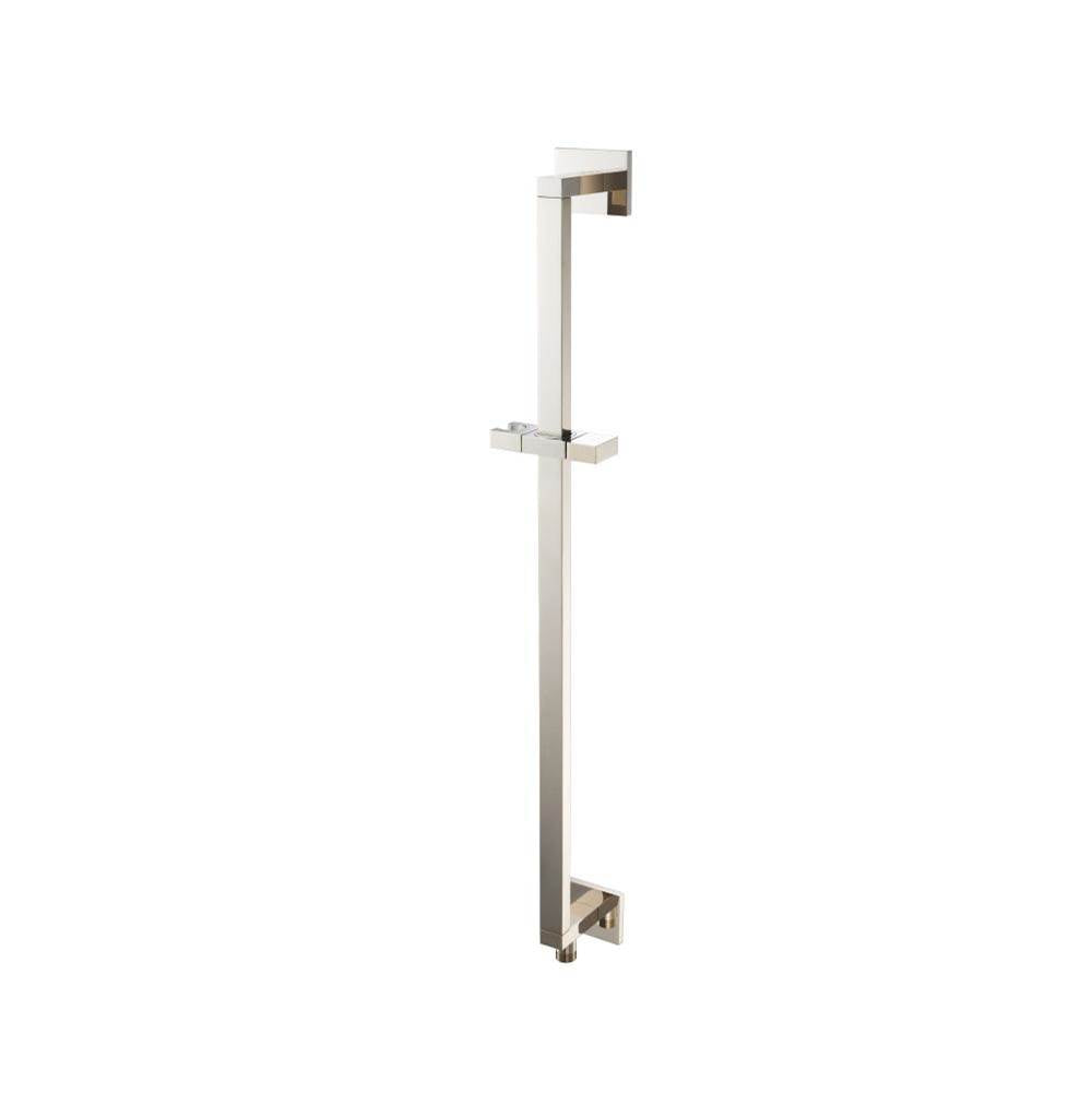 Isenberg By Flusso - Shower Slide Bar With Integrated Wall Elbow - Polished Nickel PVD