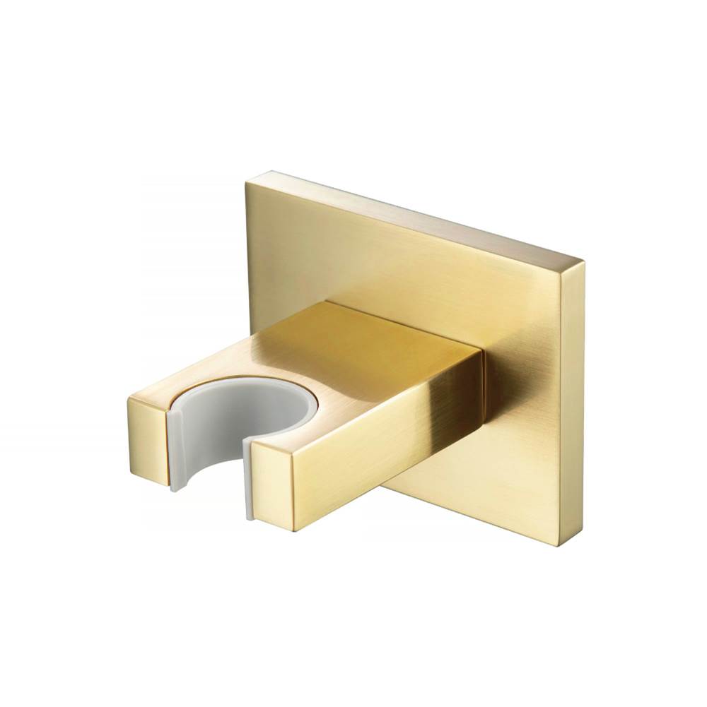Isenberg By Flusso - Hand Shower Holder - Satin Brass PVD