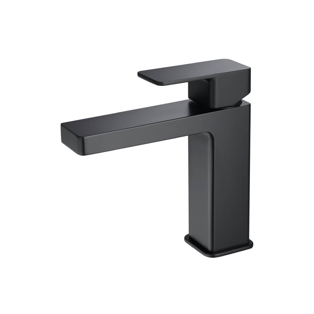 Isenberg By Flusso - Single Hole Bathroom Faucet - Matte Black