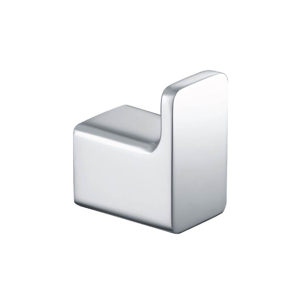 Isenberg By Flusso - Brass Bathroom Towel / Robe Hook - Polished Nickel PVD
