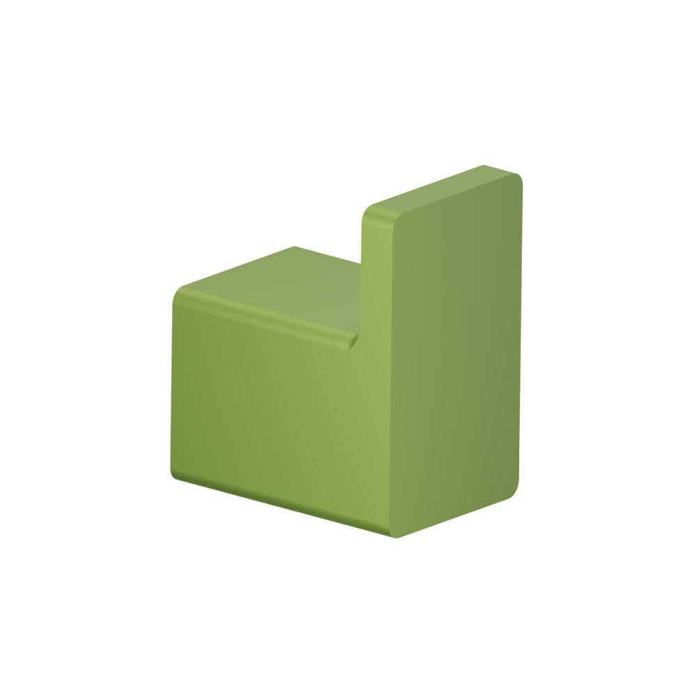 Isenberg By Flusso - Brass Bathroom Towel / Robe Hook - Isenberg Green