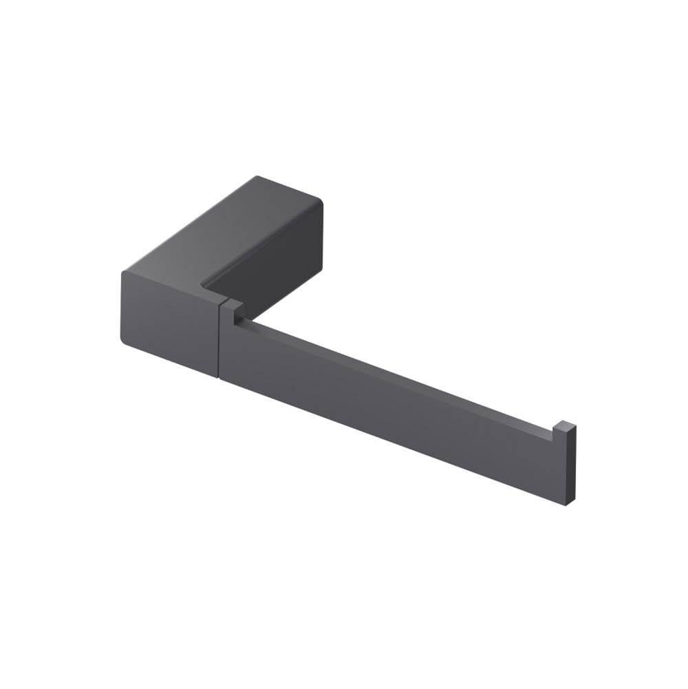Isenberg By Flusso - Brass Toilet Paper Holder - Dark Grey