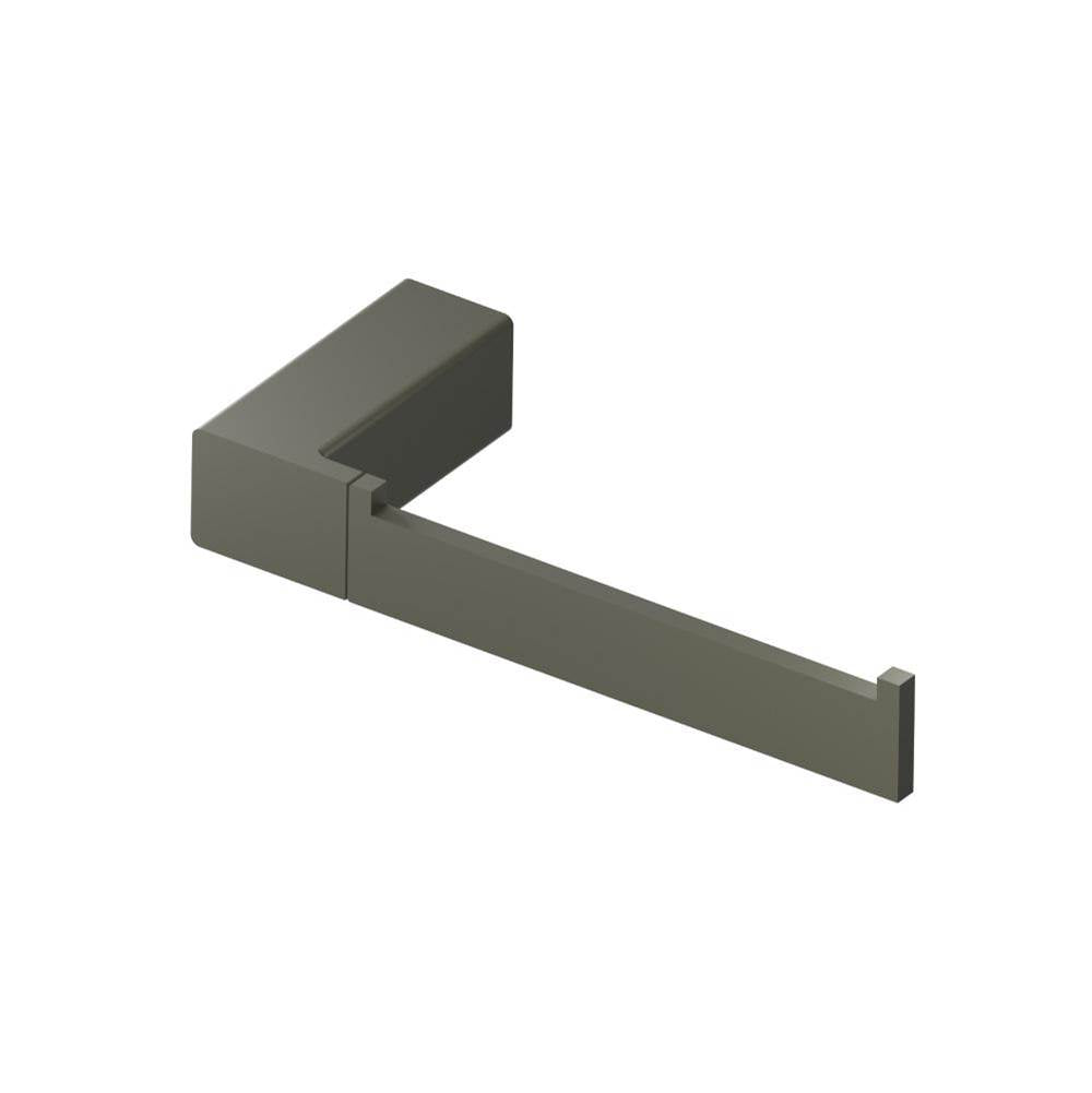 Isenberg By Flusso - Brass Toilet Paper Holder - Gun Metal Grey
