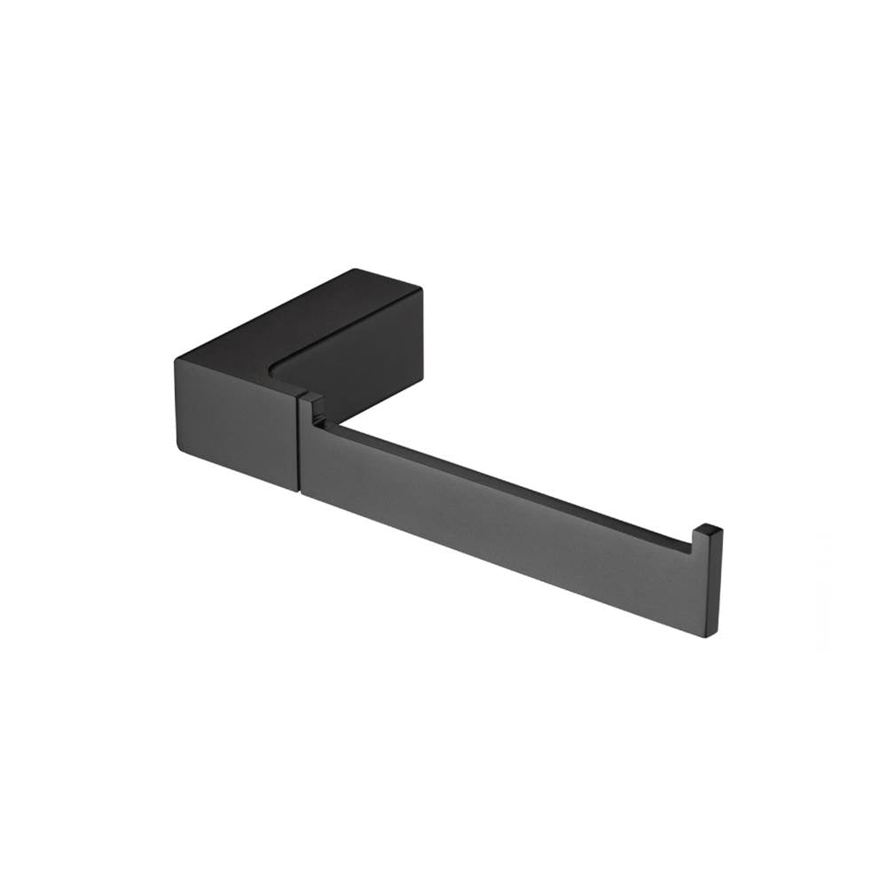 Isenberg By Flusso - Brass Toilet Paper Holder - Matte Black