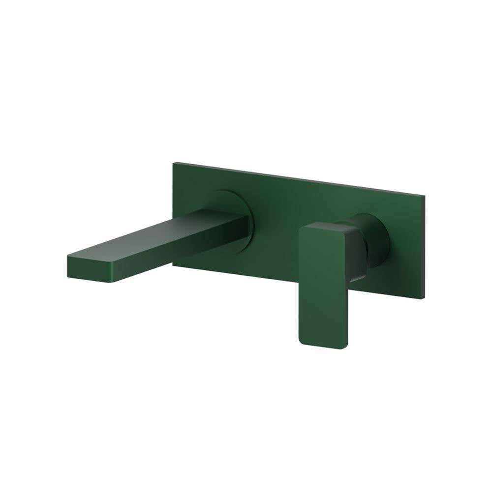 Isenberg By Flusso - Single Handle Wall Mounted Bathroom Faucet - Leaf Green