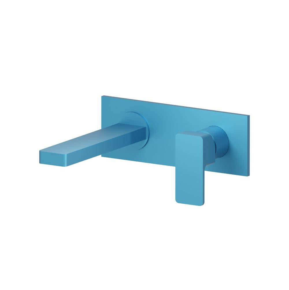 Isenberg By Flusso - Single Handle Wall Mounted Bathroom Faucet - Sky Blue