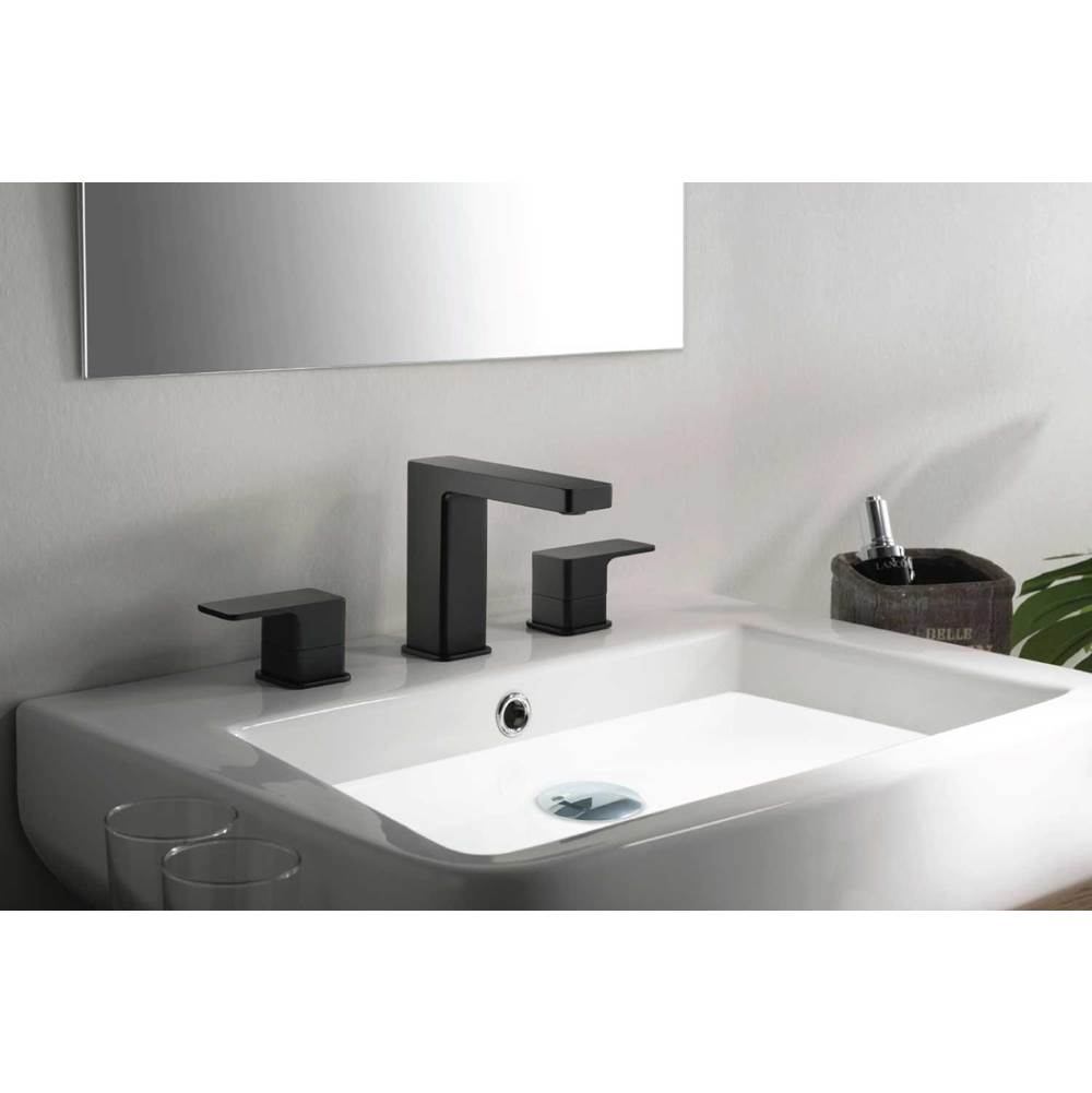 Three Hole 8'' Widespread Two Handle Bathroom Faucet