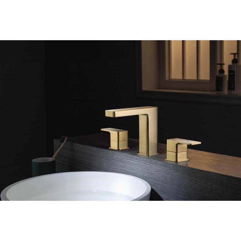 Three Hole 8'' Widespread Two Handle Bathroom Faucet