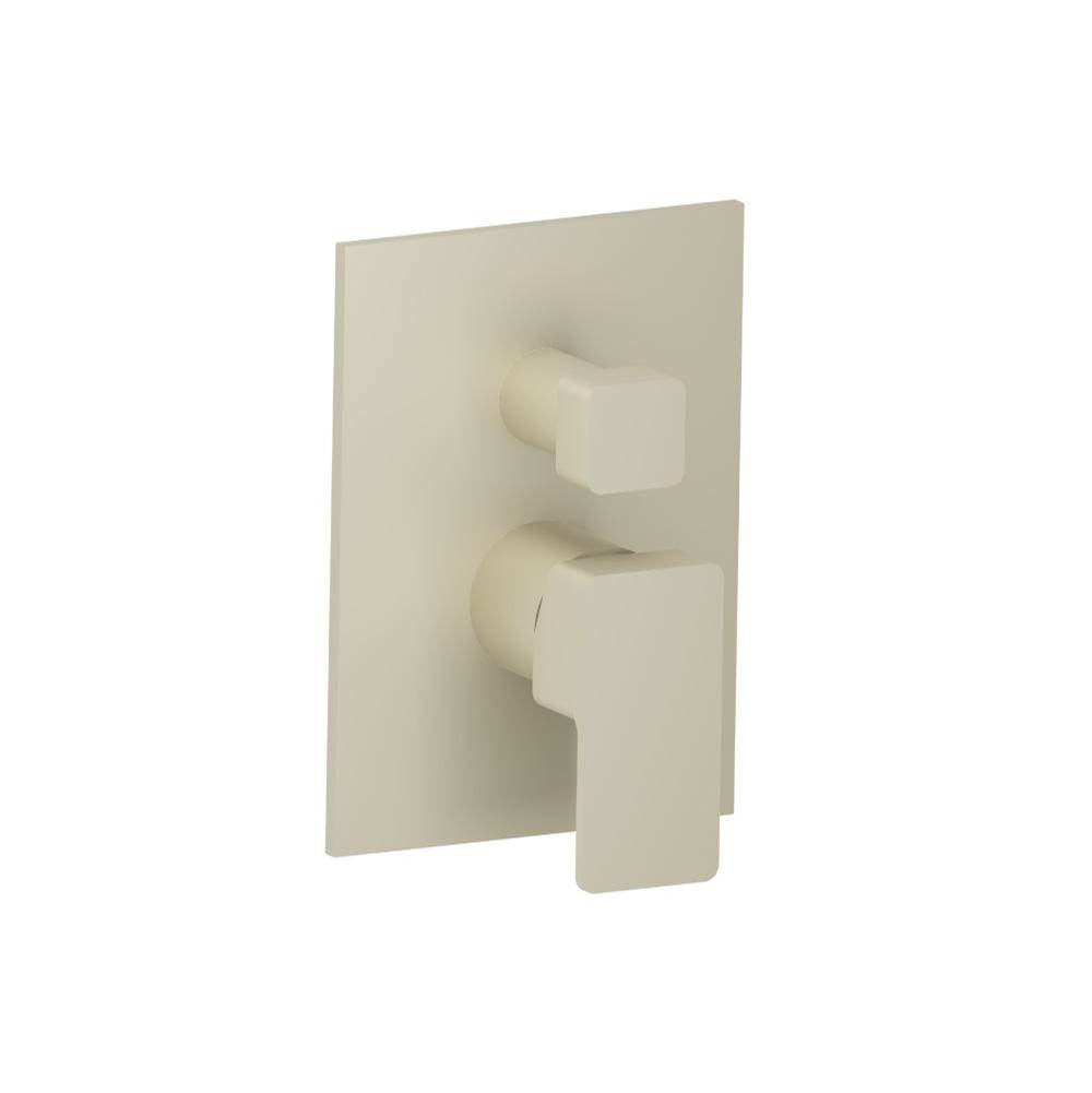 Isenberg By Flusso - Tub / Shower Trim With Pressure Balance Valve - 2-Output - Light Tan