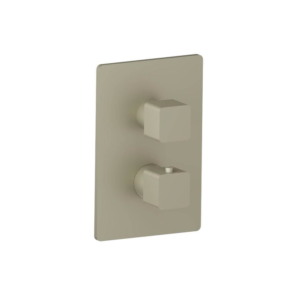 Isenberg By Flusso - 3/4'' Thermostatic Shower Valve & Trim - 1 Output - Light Verde