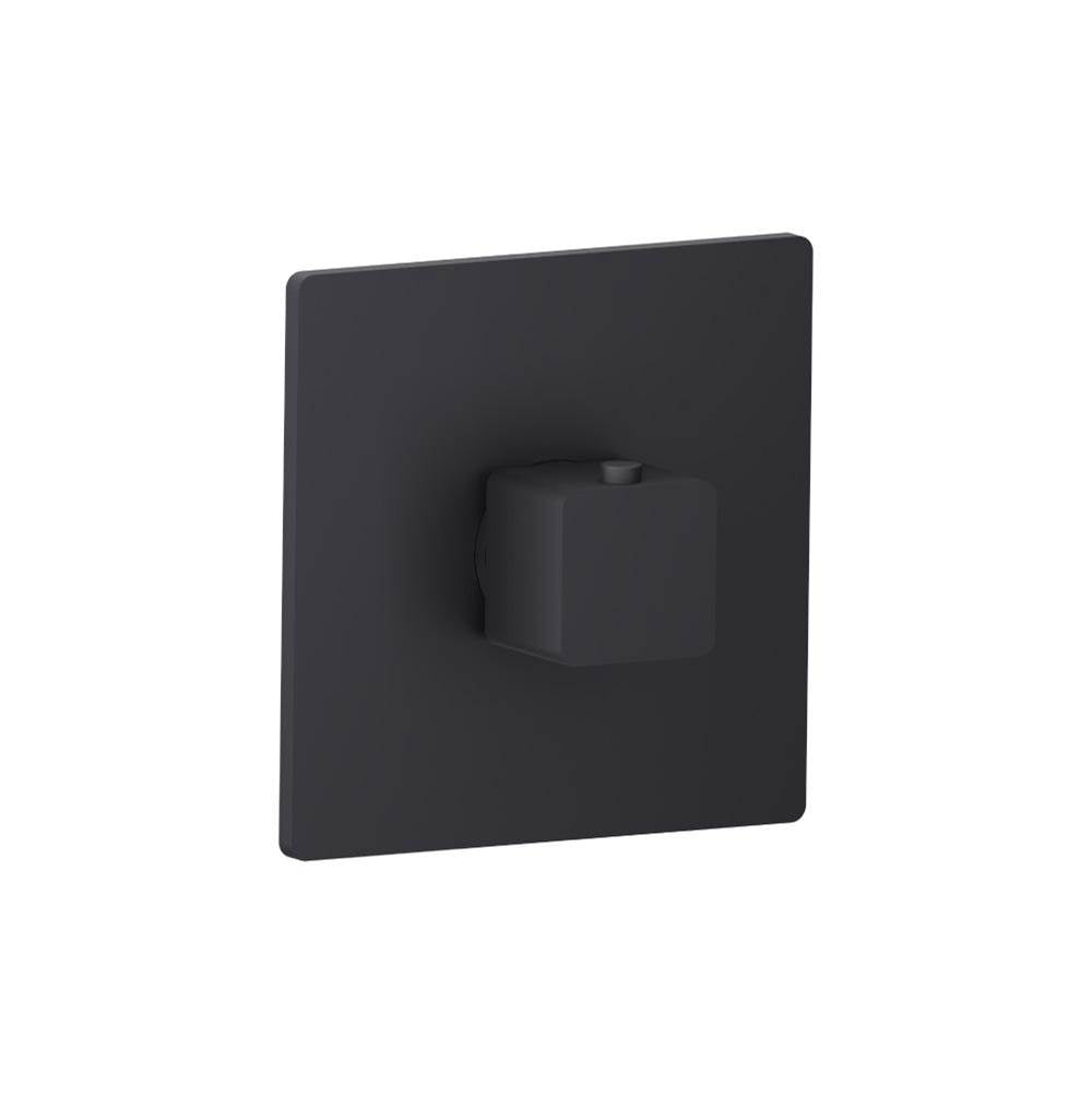 Isenberg By Flusso - 3/4'' Thermostatic Valve With Trim - Dark Grey