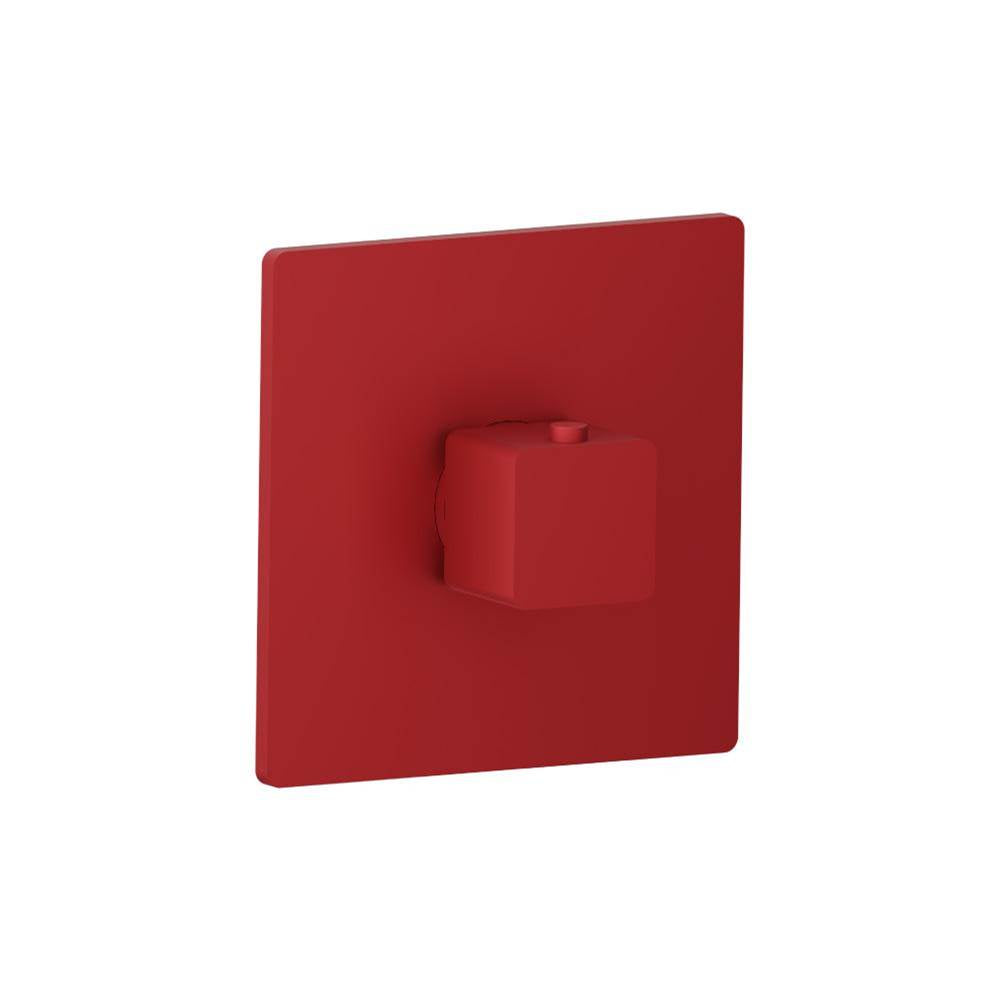 Isenberg By Flusso - 3/4'' Thermostatic Valve With Trim - Deep Red